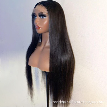 Wolesale Top Grade Hd Full Lace Wigs,Virgin Hair Wig,Unprocessed 30 Inch Brazilian Human Hair Lace Front Wigs With Baby Hair